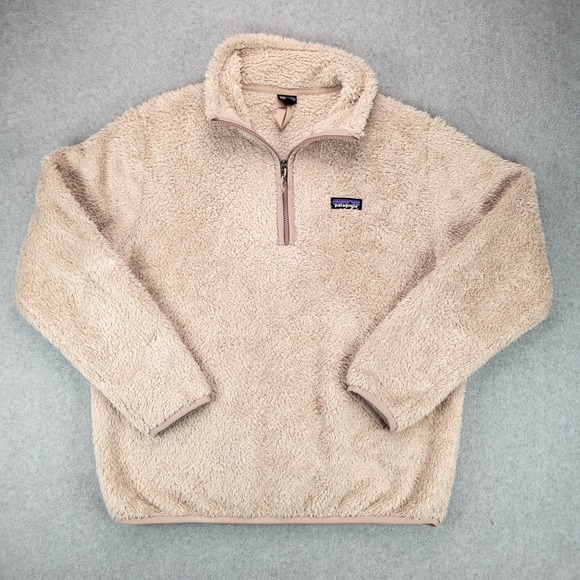 Patagonia Tops - Patagonia Los Gatos 1/4 Zip Pullover Women Large Tan Fleece 25236FA21